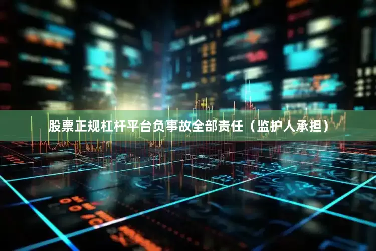 股票正规杠杆平台负事故全部责任（监护人承担）